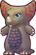 Monster Gomora Back Headwear