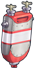 Jeff's oxygen cylinder