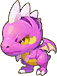Newborn Flying Dragon Flame