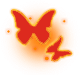 Fluorescent Butterfly
