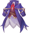 School Black Warlock Demon Purple