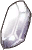 white gemstone