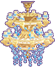 Crystal chandelier
