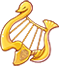 Golden-Stringed Harp