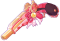 Red Fish Flower Bell·Pistol