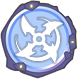 Cross cut rune