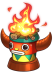 Totem bonfire
