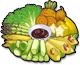 Forest Fruit & Veg Platter