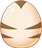 Loose Gold Mongoose Monster Egg