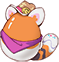 Traveling Red Panda·Cowboy Monster Egg