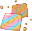 Rainbow Sugar Soufflé