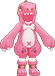 Costume - Male Beast Doll - Cherry