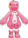 Costume - Female Beast Doll - Cherry