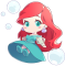 Disney Ariel Tail