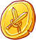 Through-war Gold Coin