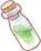 Small Bottle of Grass Juice