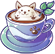 Cat Grass Latte