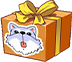 White Dog Support Chest