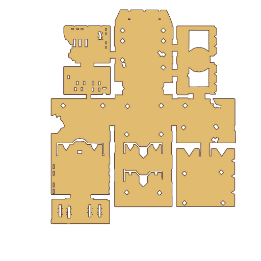 Glast Heim Wing map