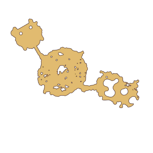 Poring Island map
