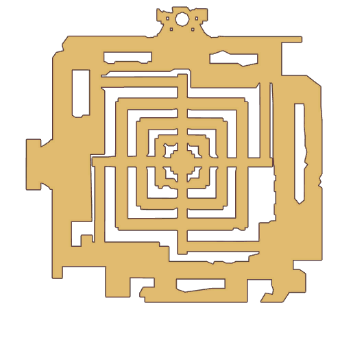 Pyramid 1F map