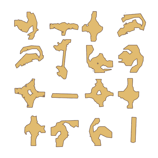 Labyrinth Forest map