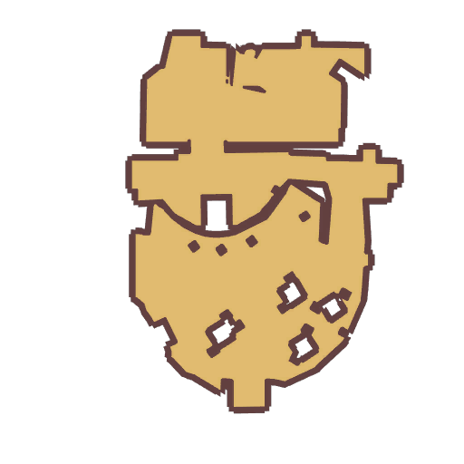 Two Hanged Ghosts map