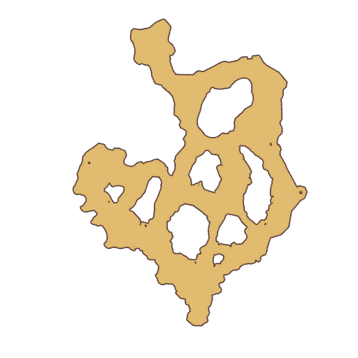 Treasure Cave map