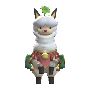 Alpaca of Luck full mount preview