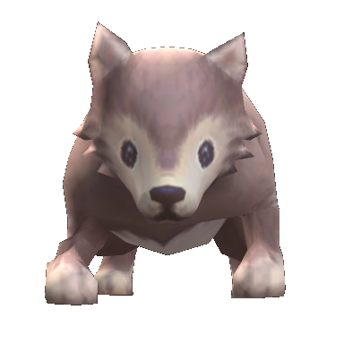 Desert Wolf Baby full pet preview