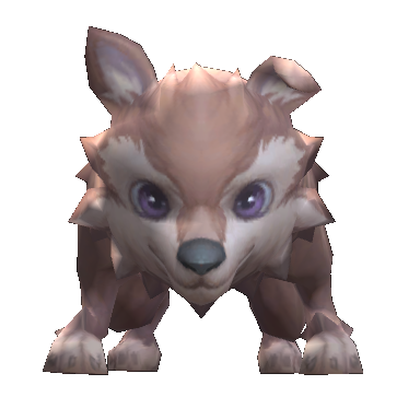 White Dog full pet preview