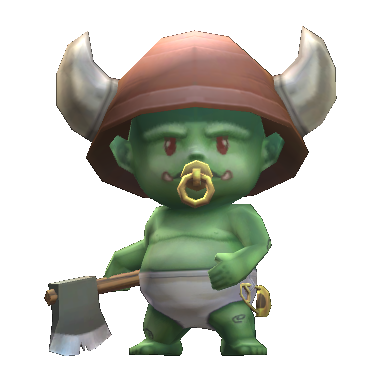 Orc Baby full pet preview