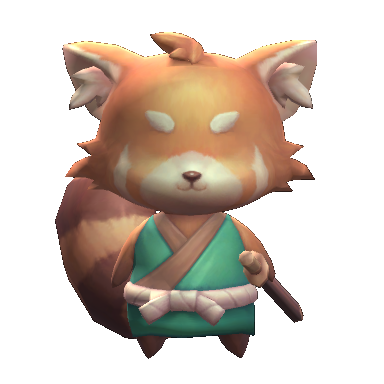 Swordsman Panda full pet preview
