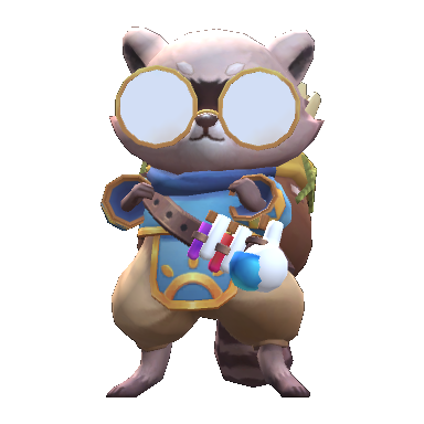 Raccoon Apprentice static pet preview