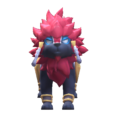Flaming Beast full pet preview