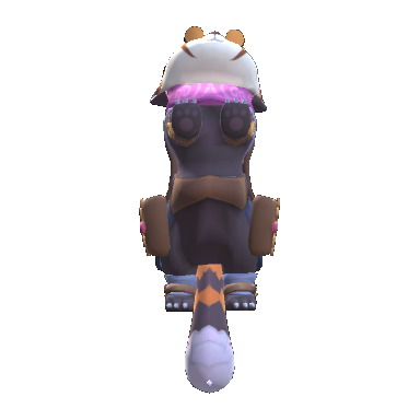 Travelling Panda - Cowboy full pet preview