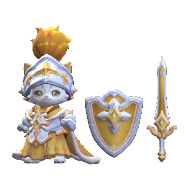 Captain Meow: Golden Bell full pet preview